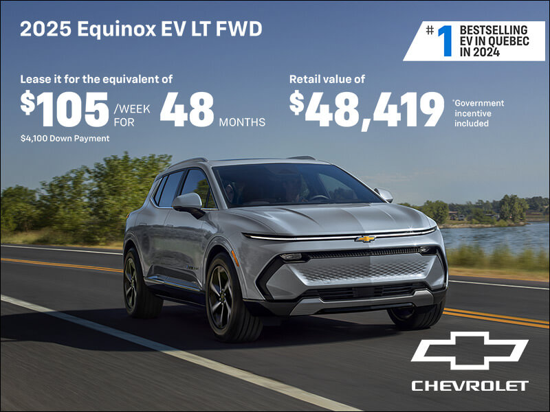 Get the 2025 Chevrolet Equinox EV