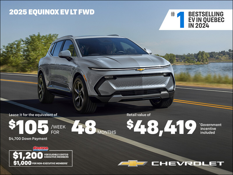 Get the 2025 Chevrolet Equinox EV