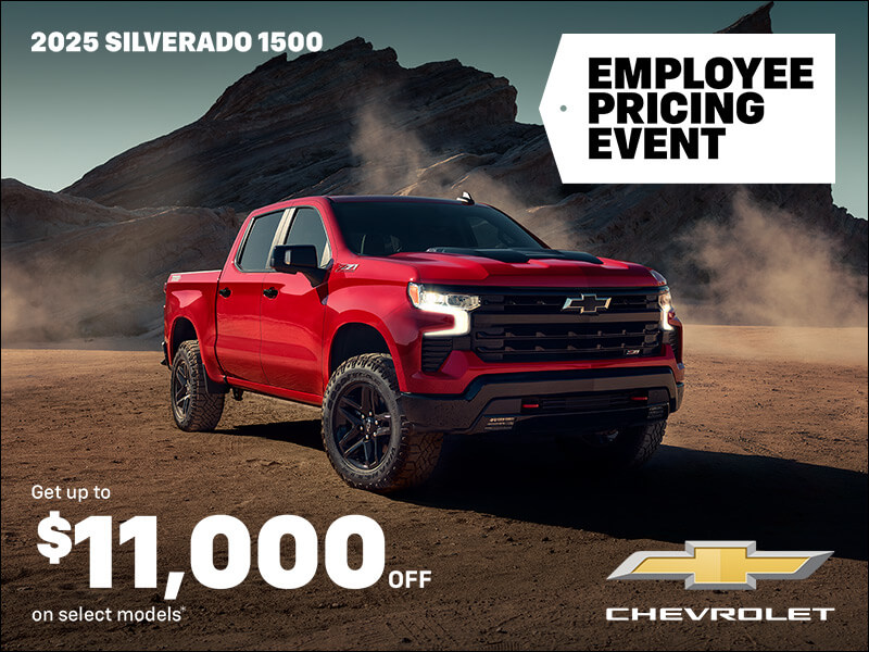 Get the 2025 Chevrolet Silverado 1500