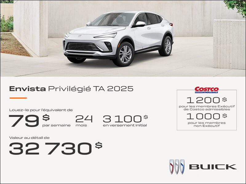 Procurez-vous la Buick Envista 2025