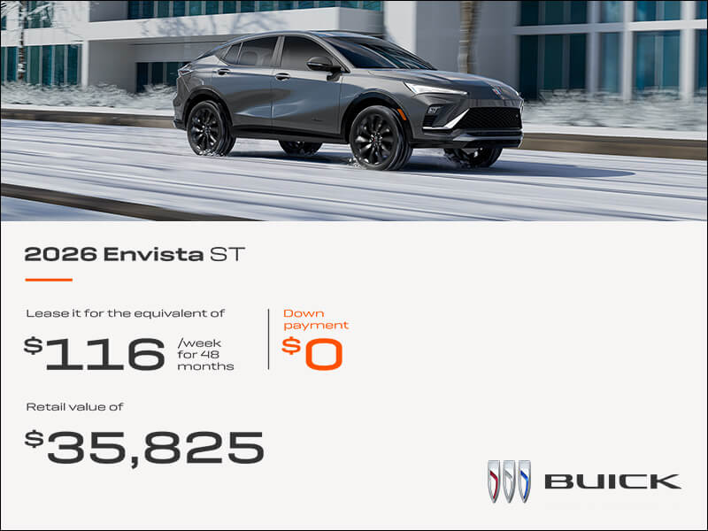 Get the 2026 Buick Envista