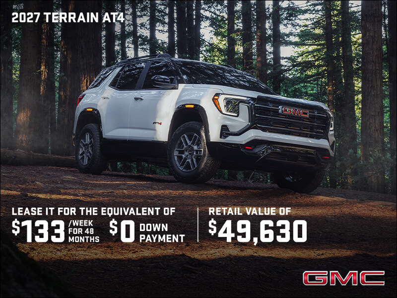 The 2027 GMC Terrain AT4