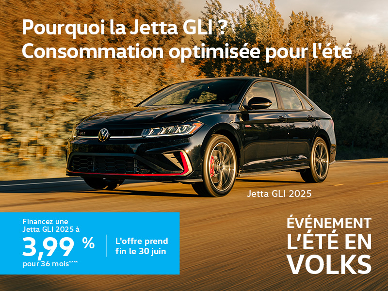Procurez-vous la Volkswagen Jetta Gli 2025