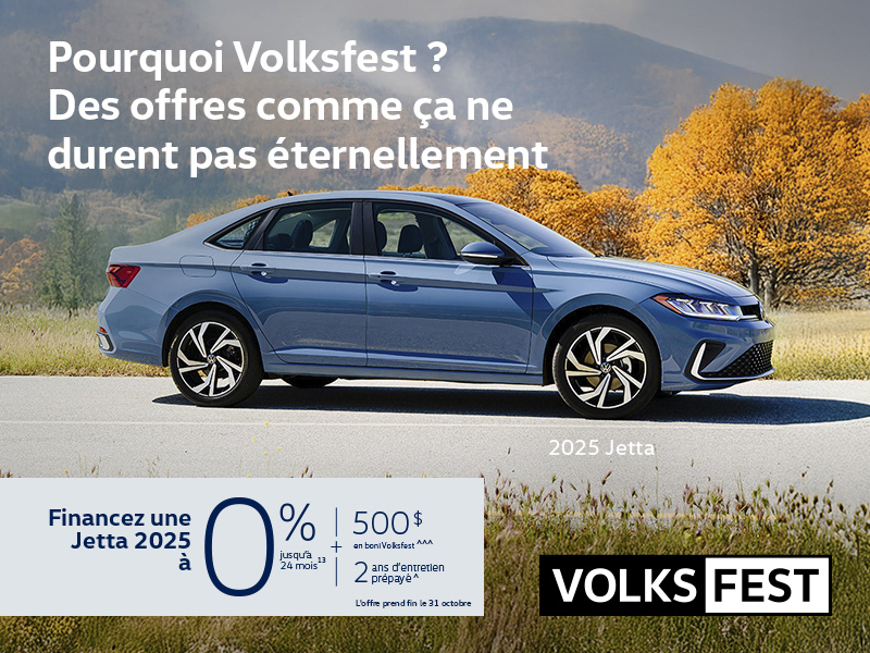 Procurez-vous la Volkswagen Jetta 2025