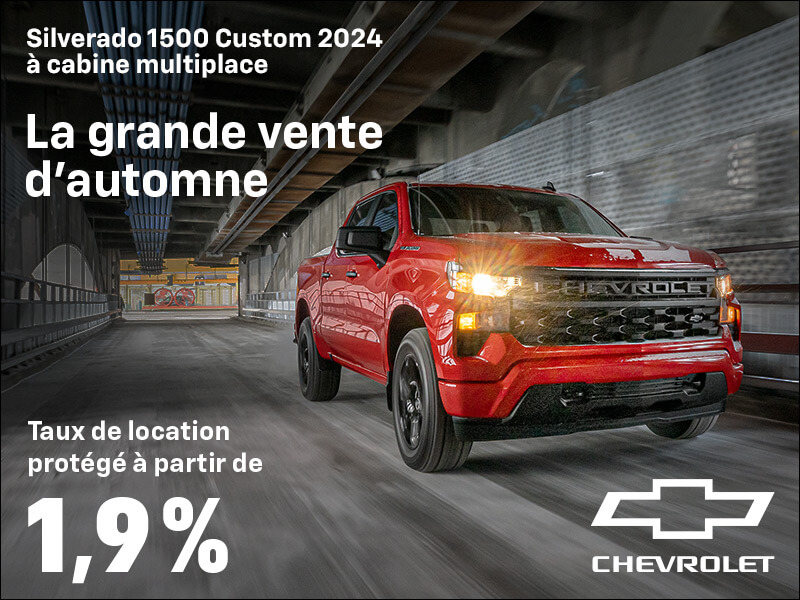 Procurez-vous le Chevrolet Silverado 1500 2024