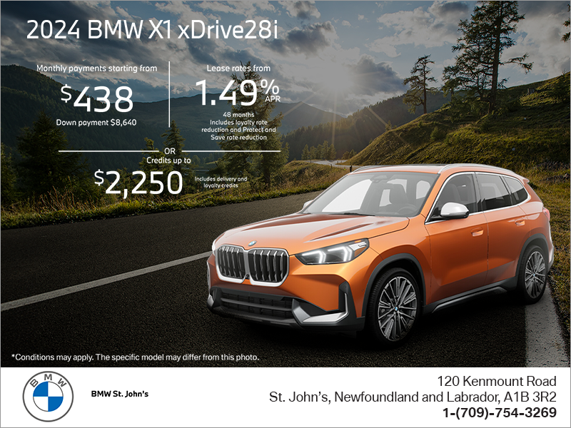 Get the 2024 BMW X1