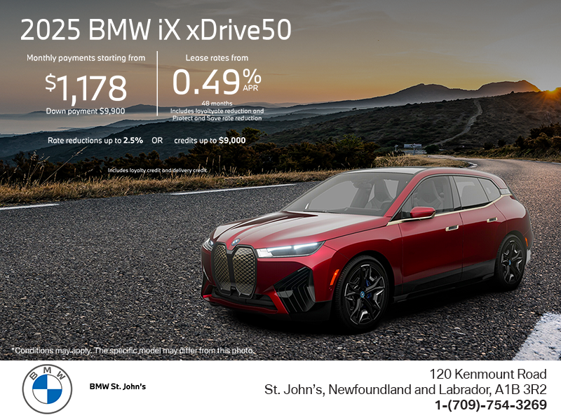 Get the 2025 BMW iX