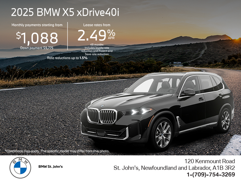 Get the 2025 BMW X5