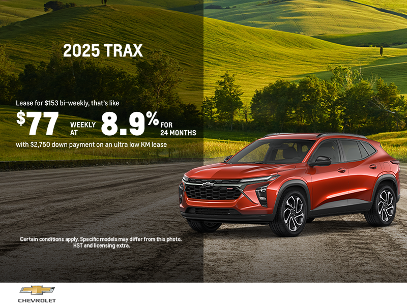 The 2025 Chevrolet Trax