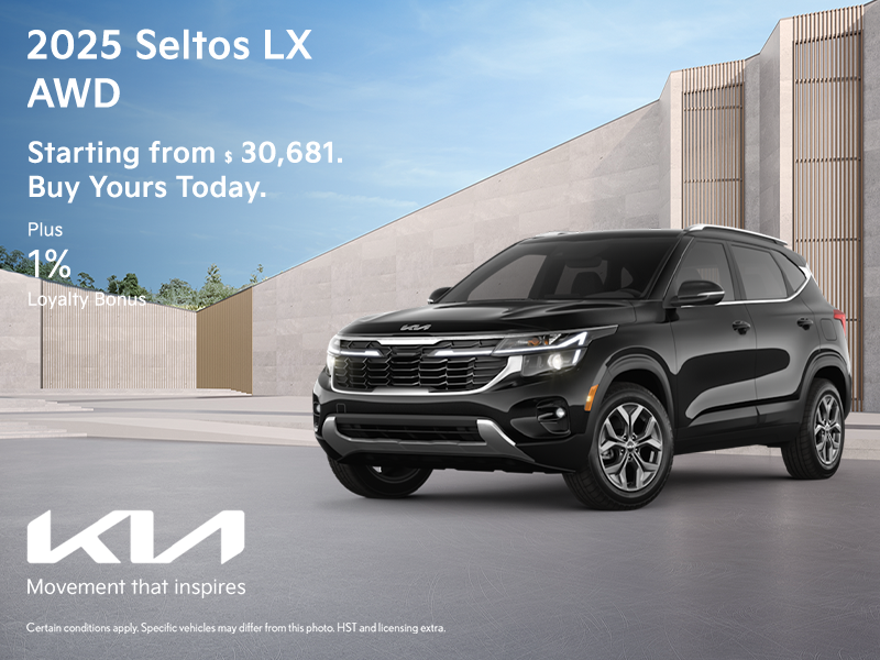 Get the 2025 Kia Seltos!