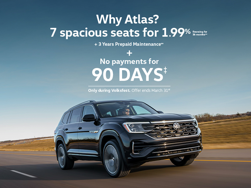 Get the 2026 Volkswagen Atlas
