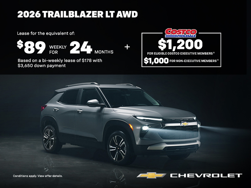 Get the 2025 Chevrolet Trailblazer