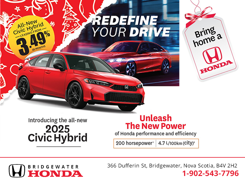 Get the 2025 Honda Civic Hybrid!