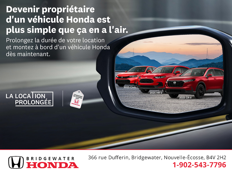 L'événement mensuel Honda !