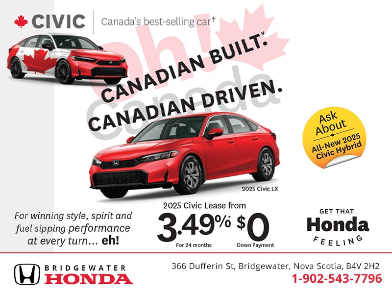 Get the 2025 Honda Civic Sedan! 