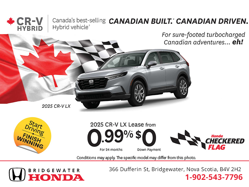 Get the 2025 Honda CR-V! 