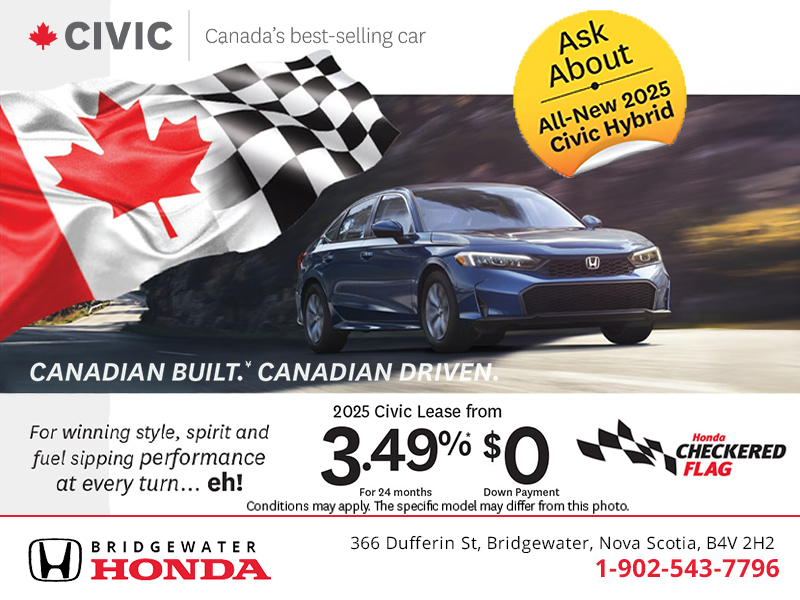 Get the 2025 Honda Civic!