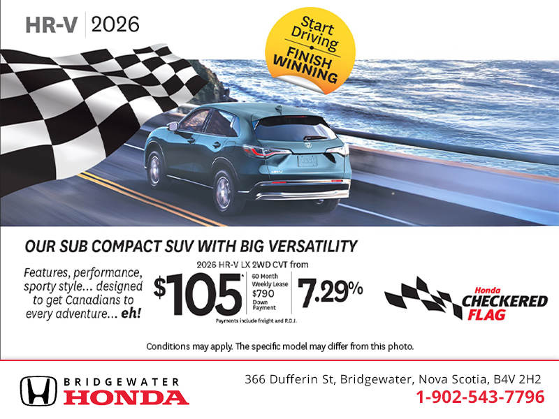 Get the 2026 Honda HR-V!