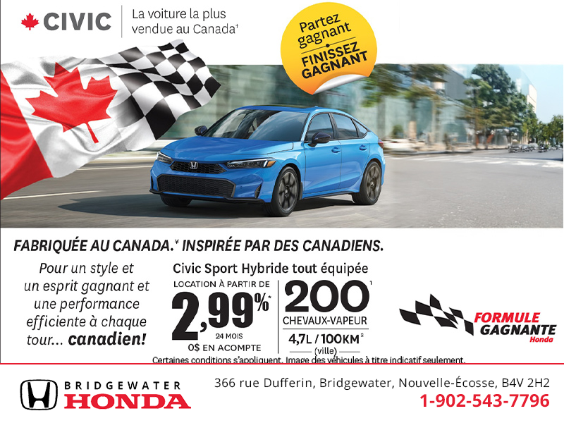 L'événement mensuel Honda !