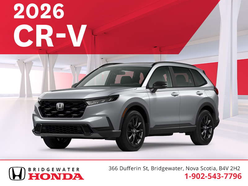 Get the 2026 Honda CR-V!