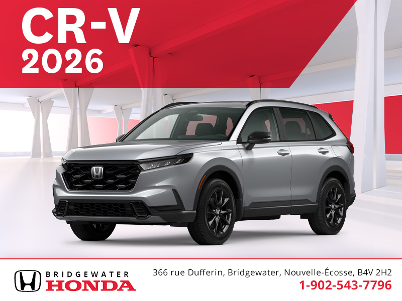 Obtenez le Honda CR-V 2026 !