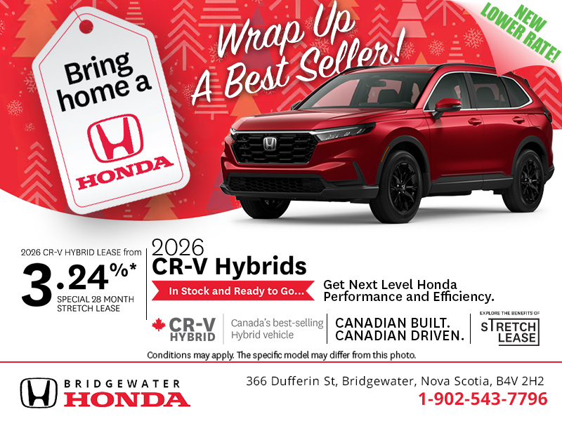 Get the 2026 Honda CR-V hybrid! 