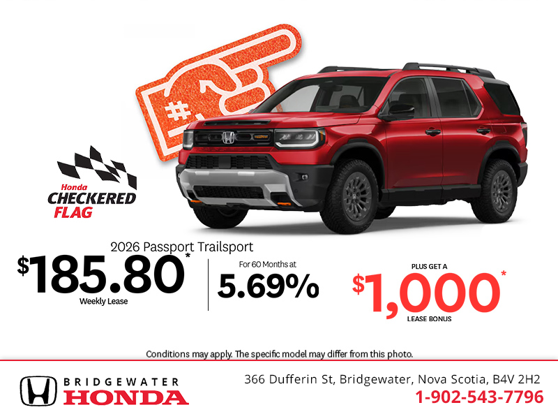 Get the 2026 Honda Passport!