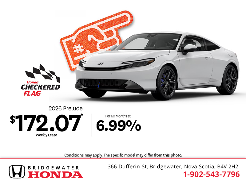 Get the 2026 Honda Prelude!