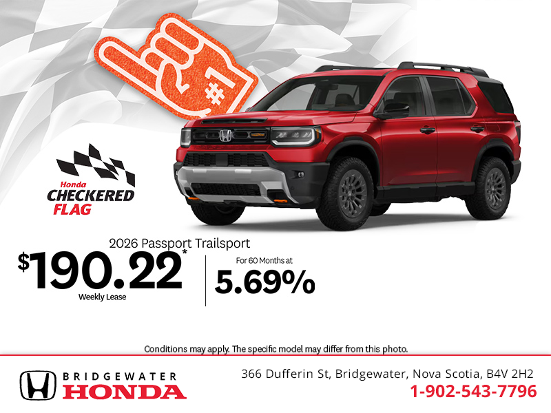 Get the 2026 Honda Passport!