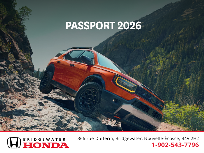 Honda Passport 2026