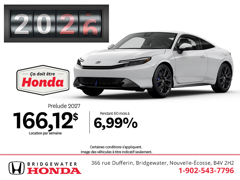 Honda Prelude Hybrid 2027