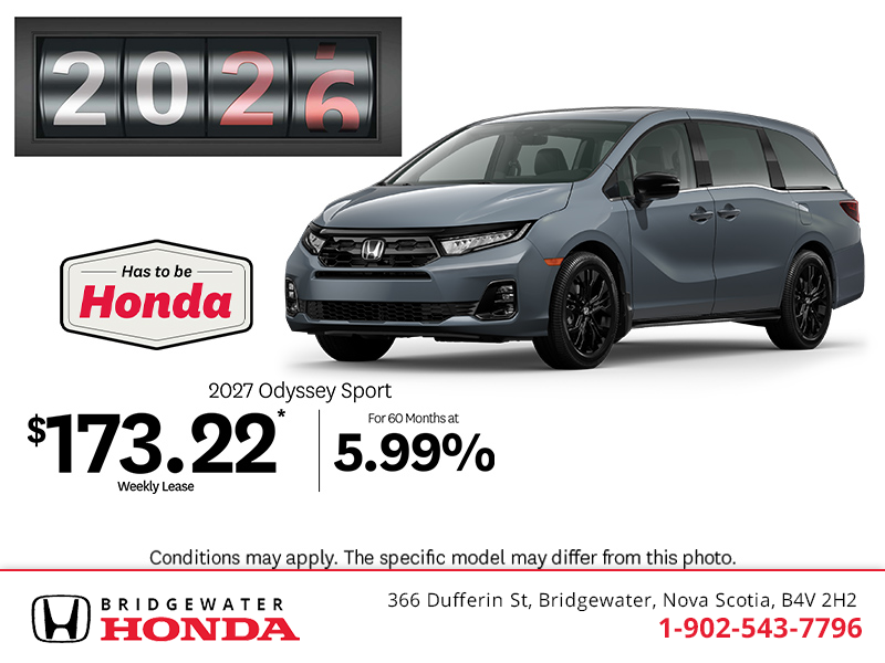 2027 Honda Odyssey