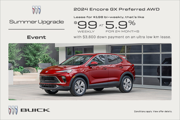 Get the 2024 Buick Encore GX