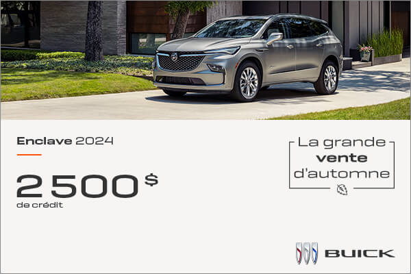 Procurez-vous le Buick Enclave 2024