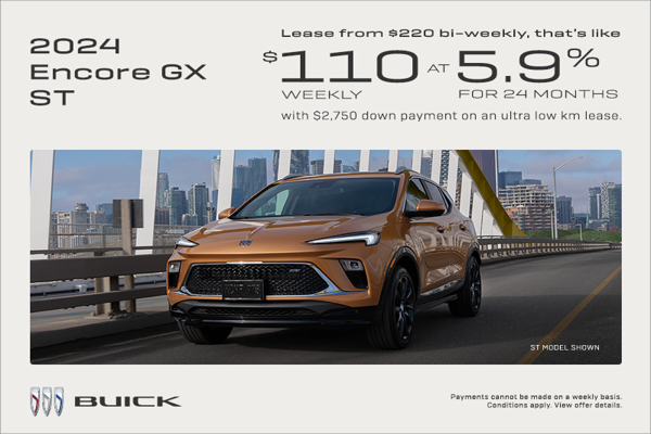 Get the 2024 Buick Encore GX