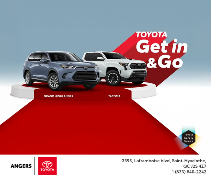 Get in and go!