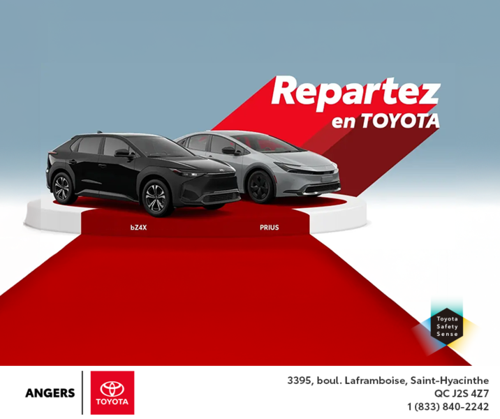 Repartez en Toyota!