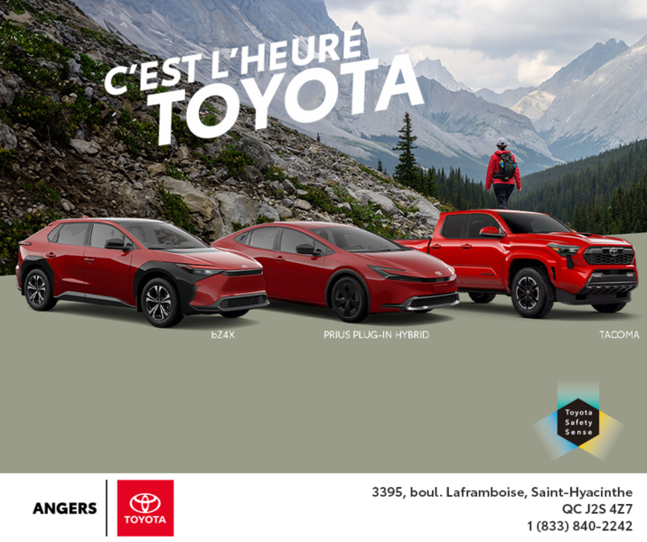 C'est l'heure Toyota!