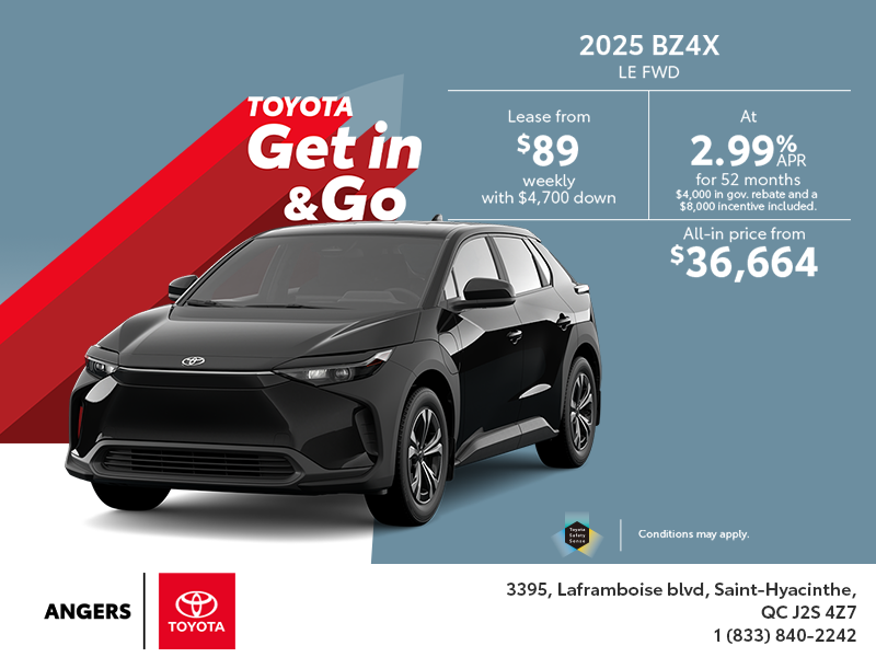 2025 Toyota BZ4X