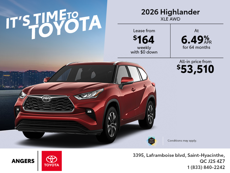 2026 Toyota Highlander
