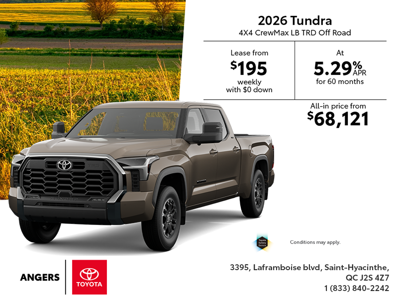 2026 Toyota Tundra