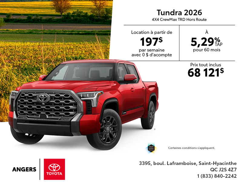 Toyota Tundra 2026