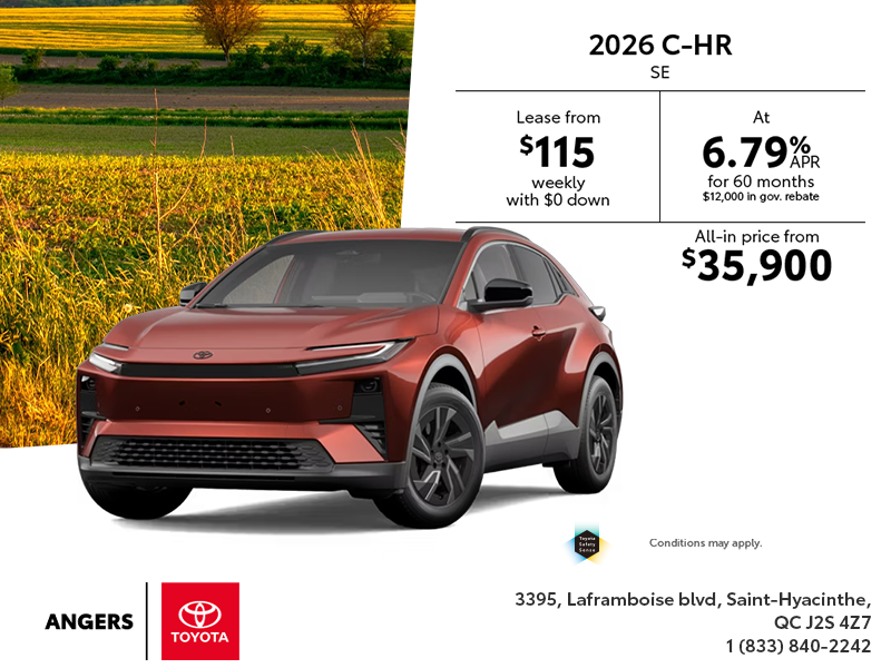 2026 Toyota C-HR