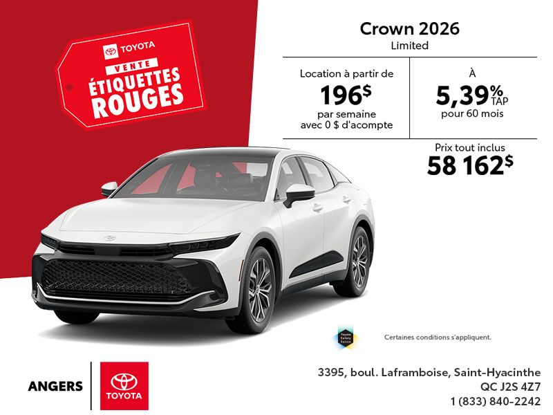 Toyota Crown Limited  2026