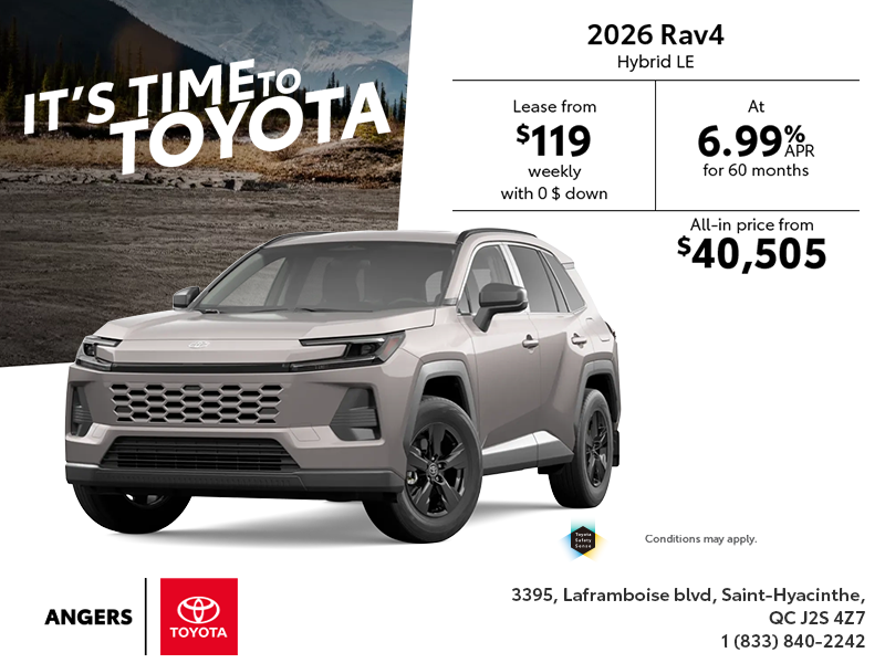 2026 Toyota RAV4 Hybrid