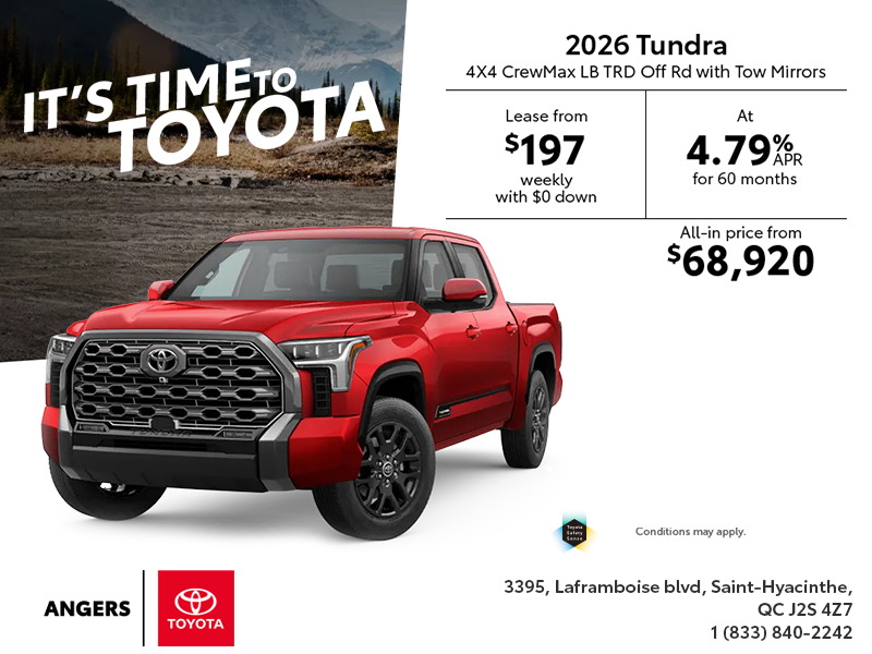 2026 Toyota Tundra
