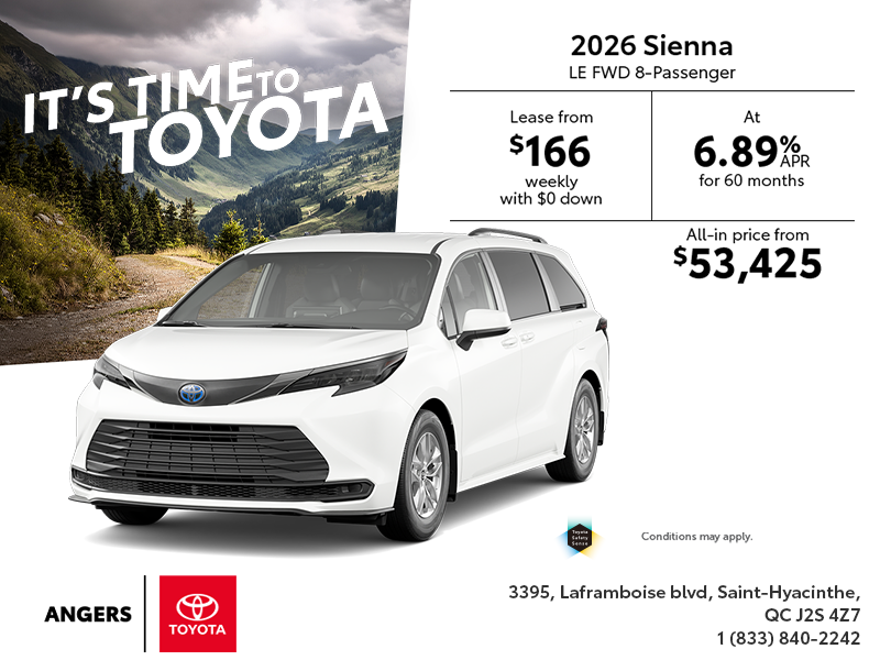 2026 Toyota Sienna Hybrid