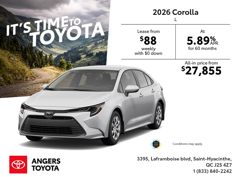 2026 Toyota Corolla