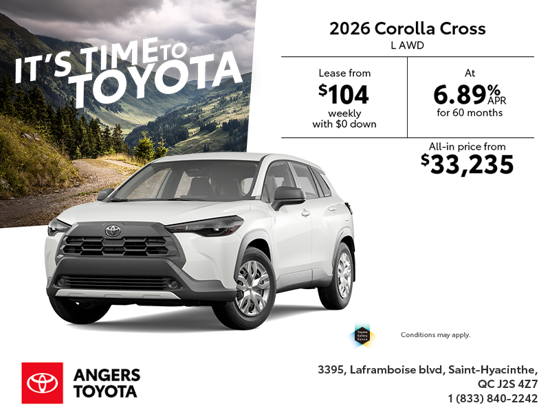 2026 Toyota Corolla Cross