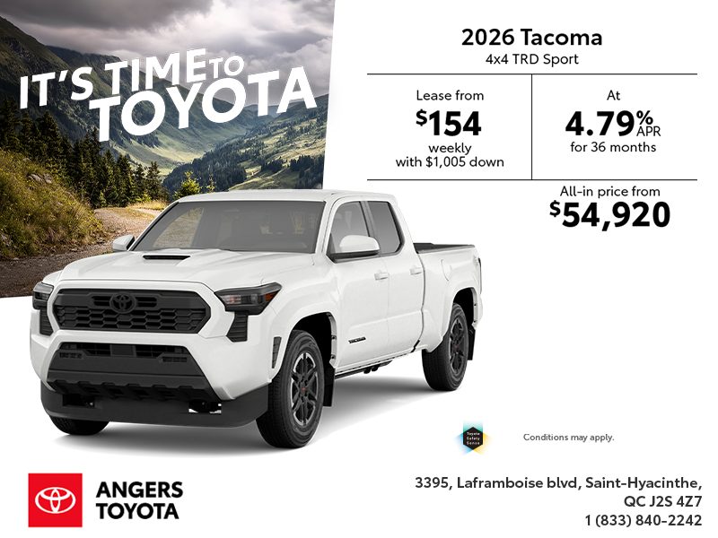 2026 Toyota Tacoma